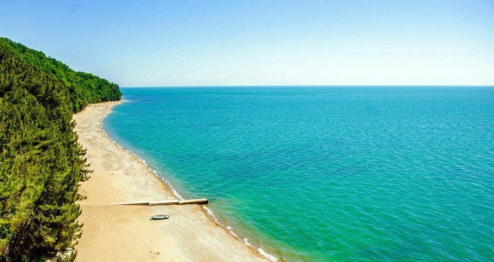 Абхазия фото пляжа